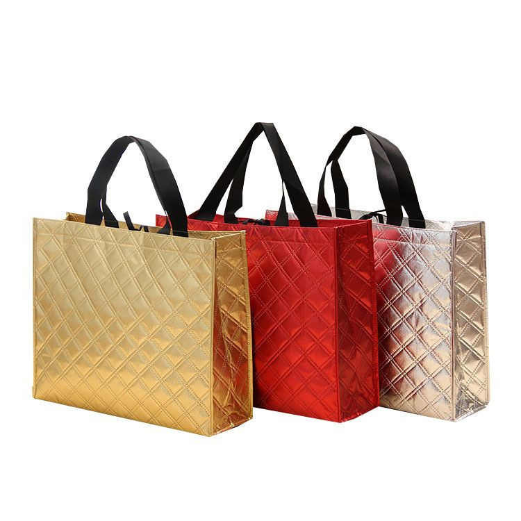 Great Waterproof nonwoven embossing tote Bag