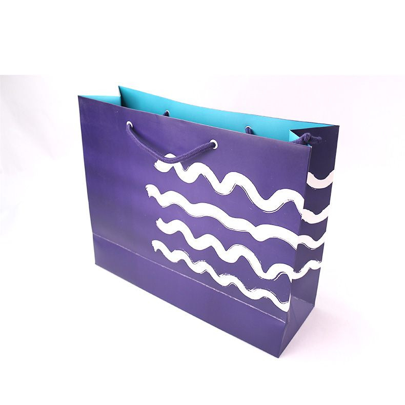 c2s art paper double side printed paper bag