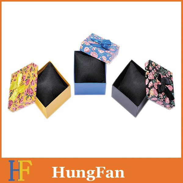 Custom Luxury Paper Cardboard Ring Jewelry Gift Packaging Box