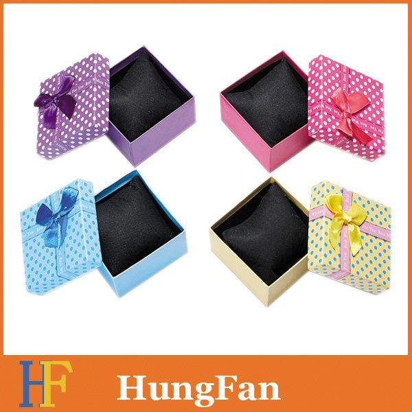 Custom Luxury Paper Cardboard Ring Jewelry Gift Packaging Box