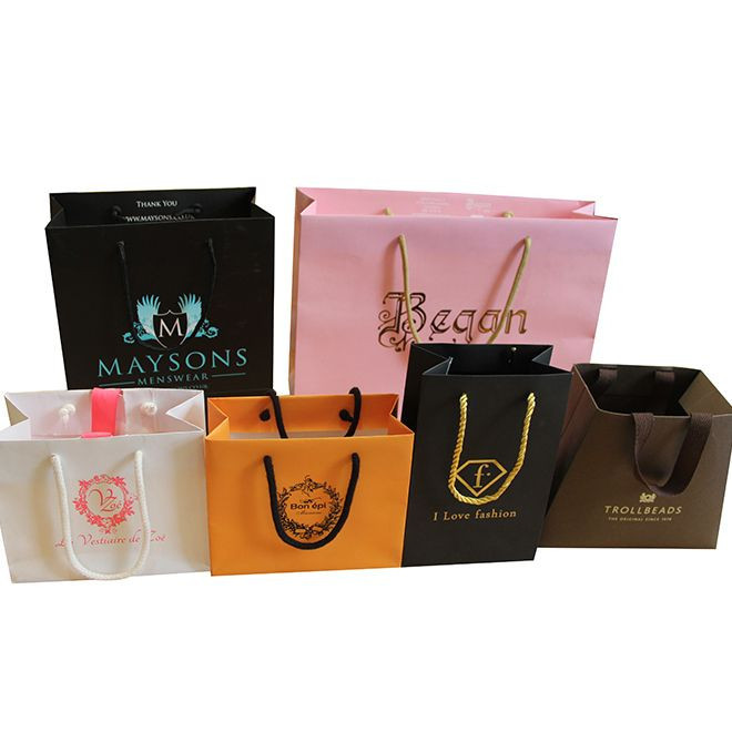 Customized Paper Shopping Bag for fasion