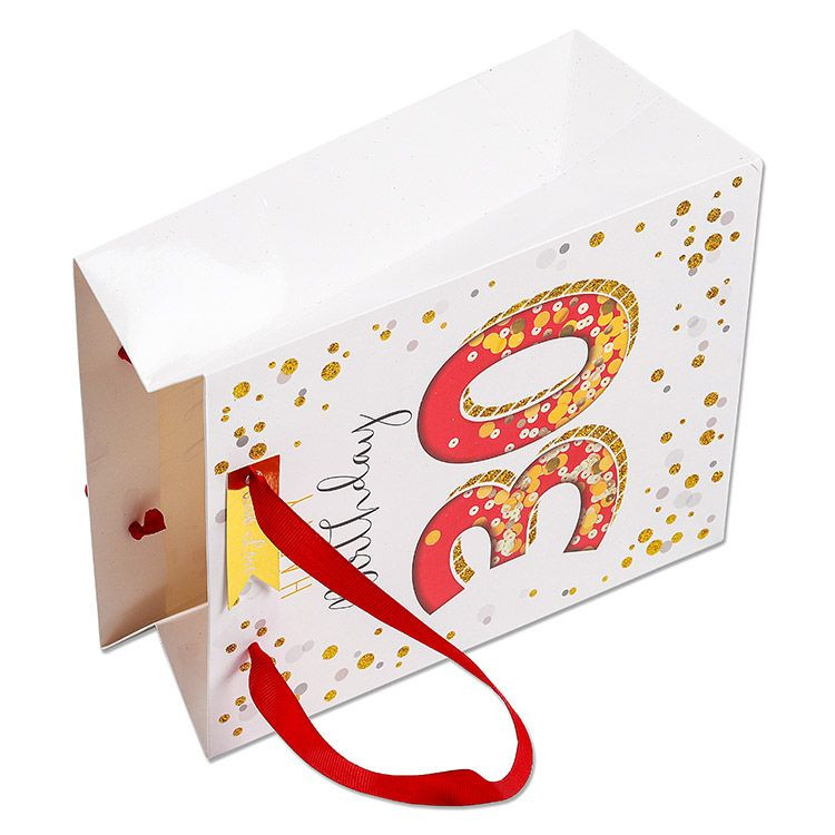 art paper shopping bags with Hot stamping