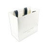 white paper shopping bag with Logo