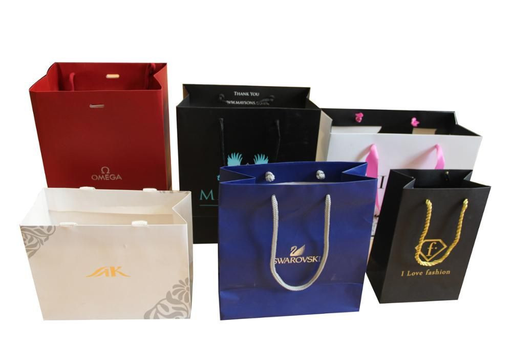 Luxury Recycled Top Quality Retail Art Paper Gift Bag