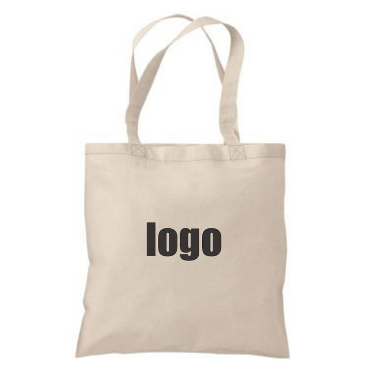 Custom 100% Cotton Canvas Tote Reusable Grocery Shopping Bag