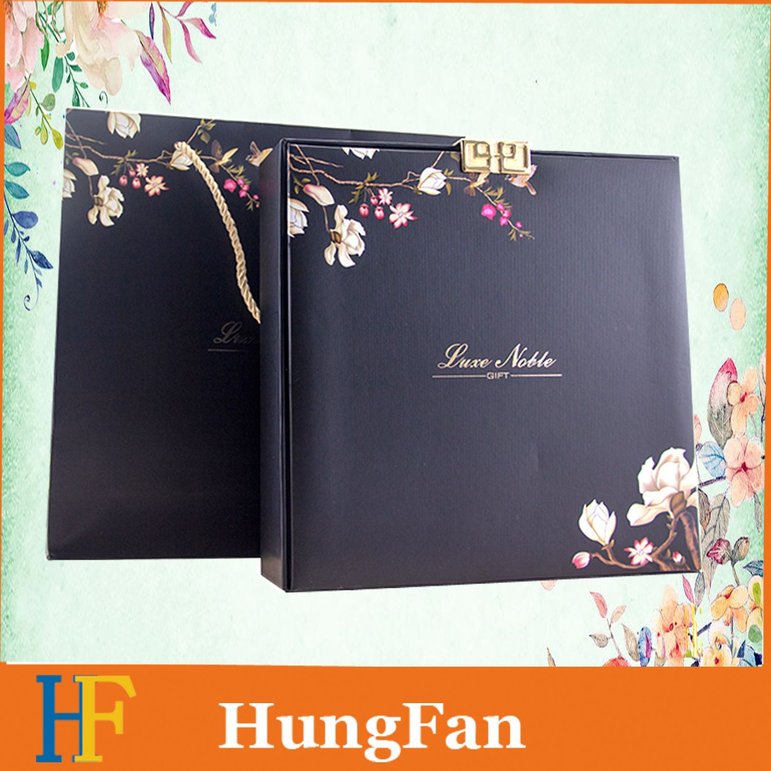 Direct Factory Rigid Packaging Paper Cardboard Gift Box